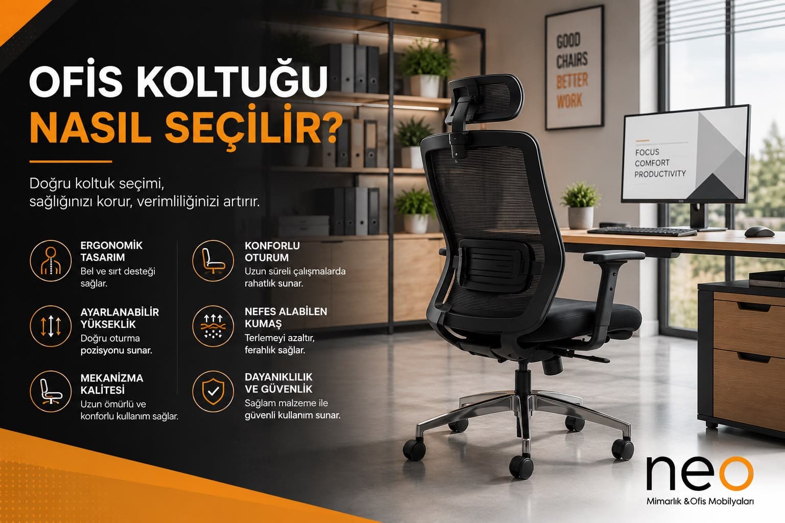 Ofis Koltuğu Nasıl Seçilir?
