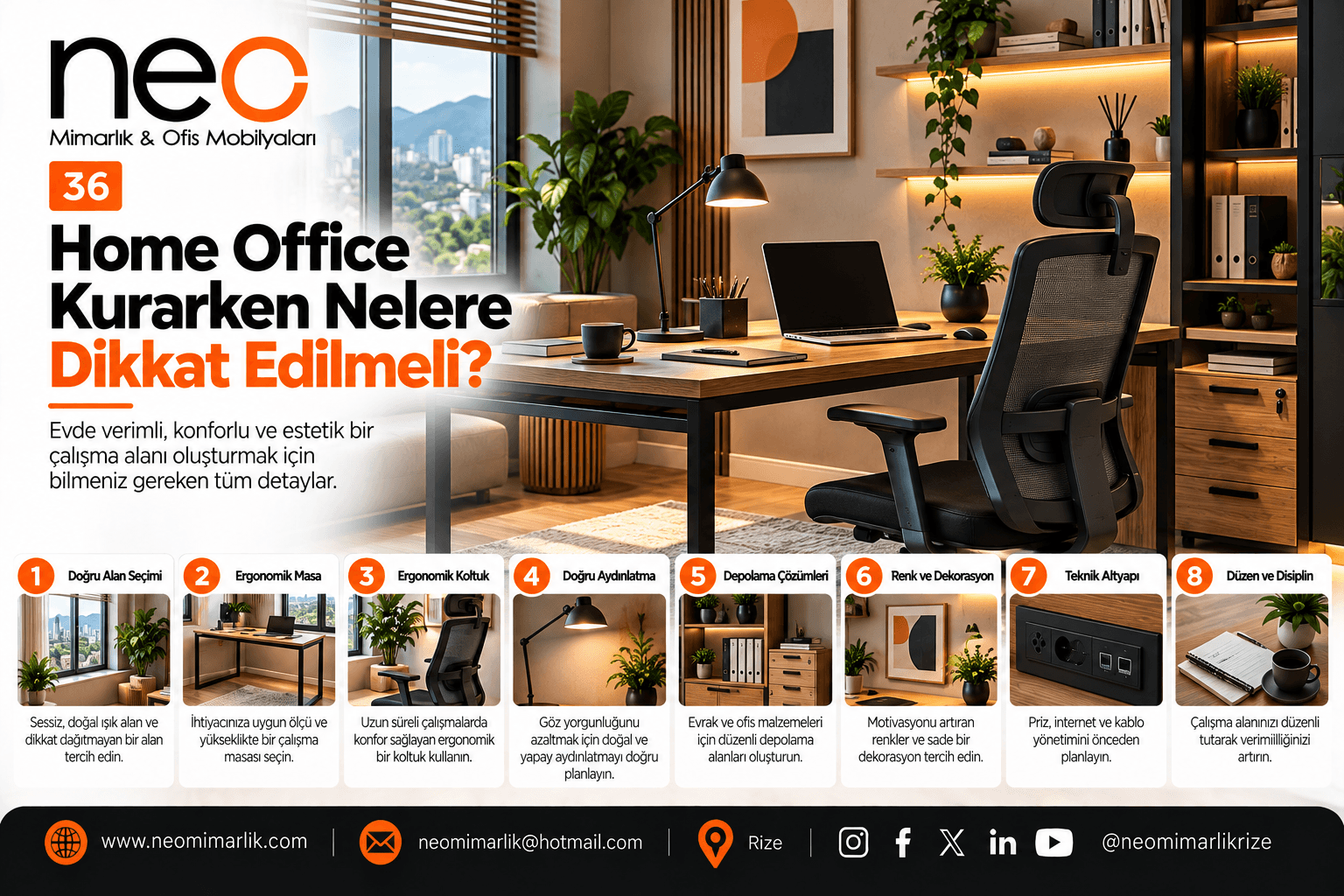 Home Office Kurarken Nelere Dikkat Edilmeli?